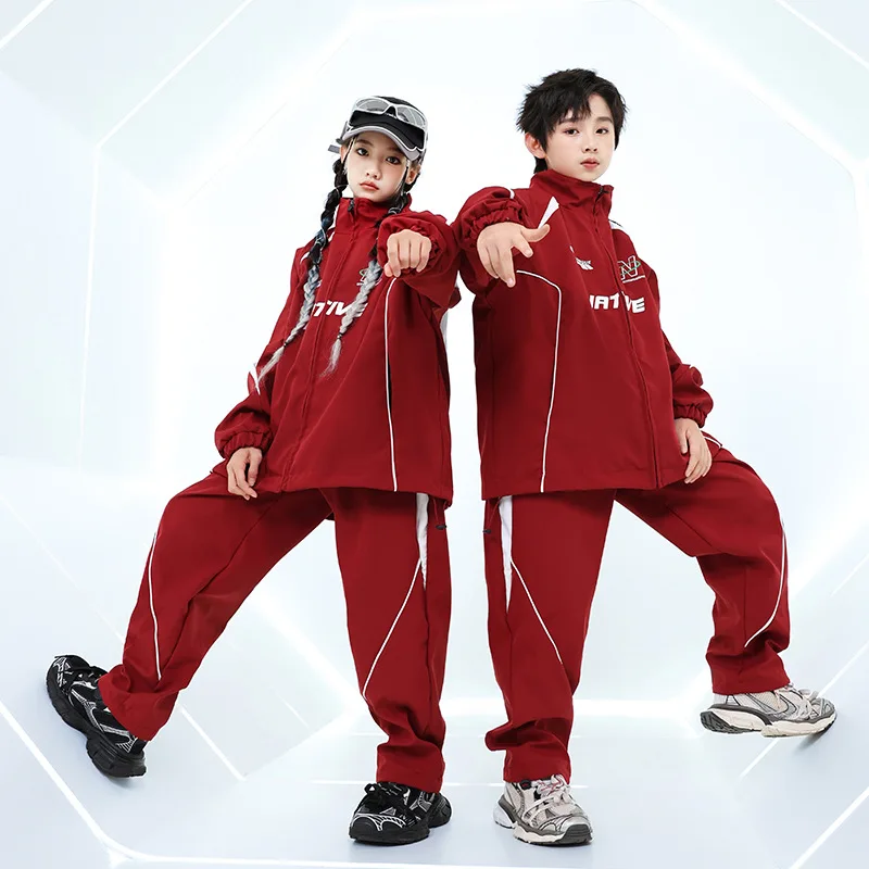 Street Fashion Outfit Girl - Boys Hip Hop Dance Costumes Fashion