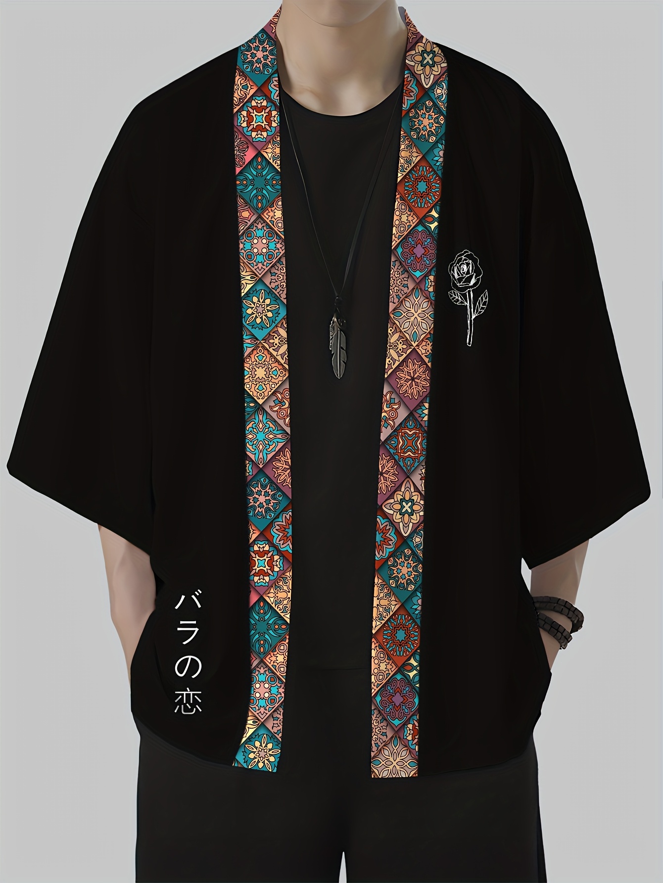 Street Fashion Designer - 2026 Summer Men's Kimono 3D Printed