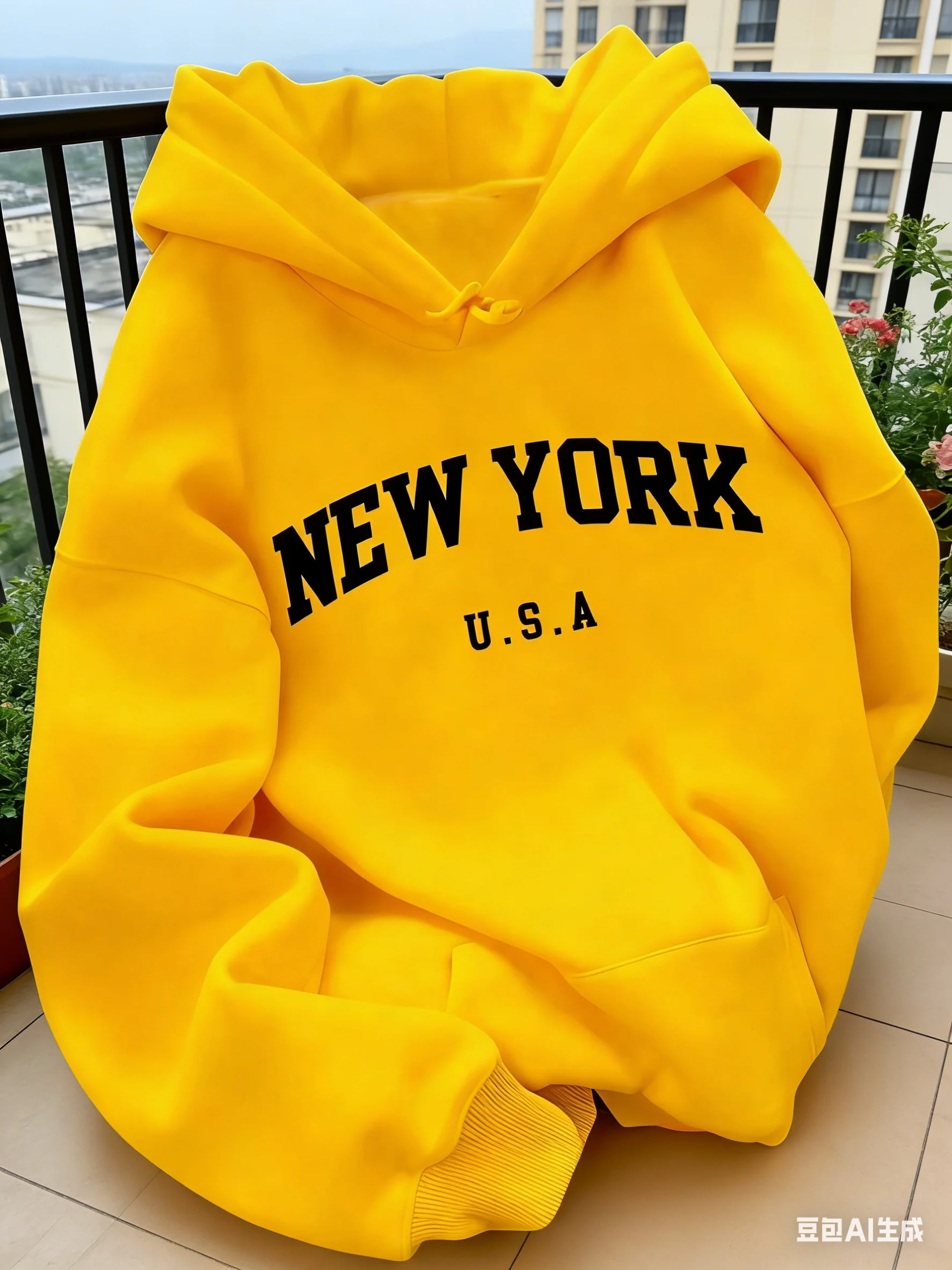 Street Fashion New York - Hooded Sweat for Women Casual Cut