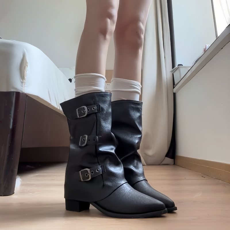 Street Fashion Style Youtube - Autumn Women Pants Tube Slouch Mid