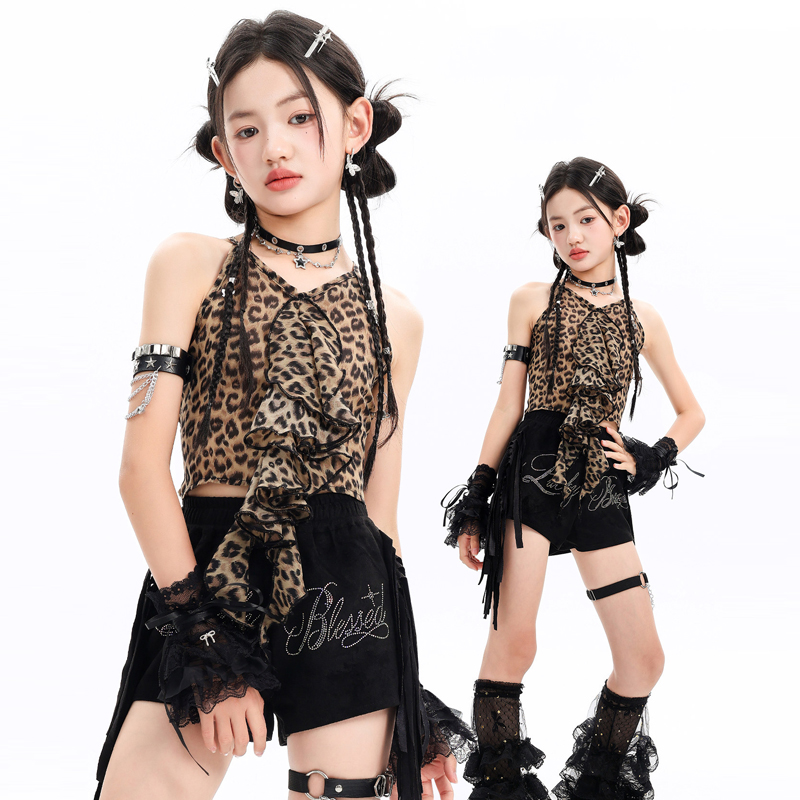 Street Fashion Outfit Girl - Fashion Girls Jazz Dance Costumes Group