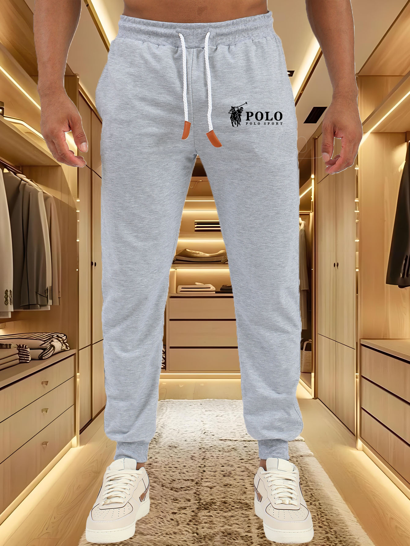 Street Fashion Logo - Men Jogger Pants Classic POLO Horse