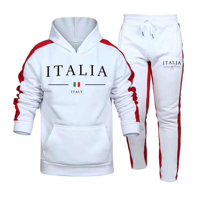 Street Fashion Outfit For Men - Men's Tracksuit 2 Pcs Sets Fashion
