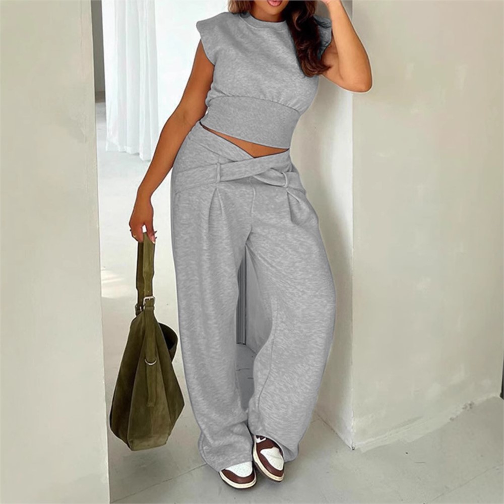 Street Fashion Girl - Spring Summer Women's Short Sleeved Solid