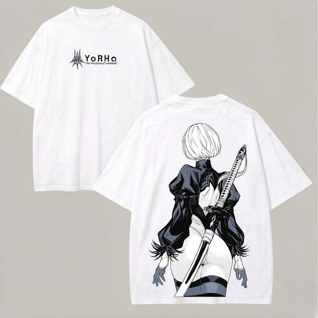 2026 summer Anime NieR Automat - Street Fashion Logo review and price