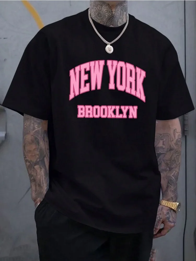 Men Summer Cotton Short Sleeve - Street Fashion New York review and price
