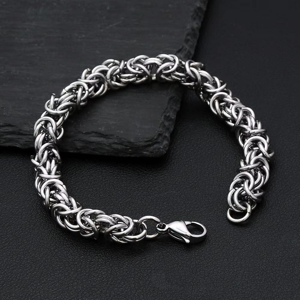 Byzantine Chain Bracelet Stain - Street Fashion Jewelry review and price