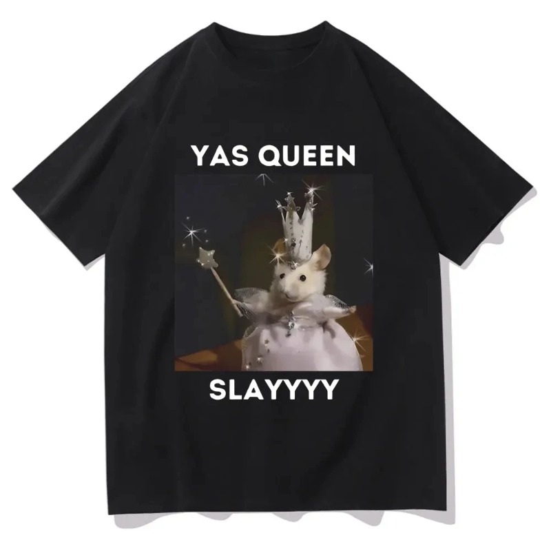Sad Hamster T-shirt Funny Yas  - Queen Street Fashion review and price