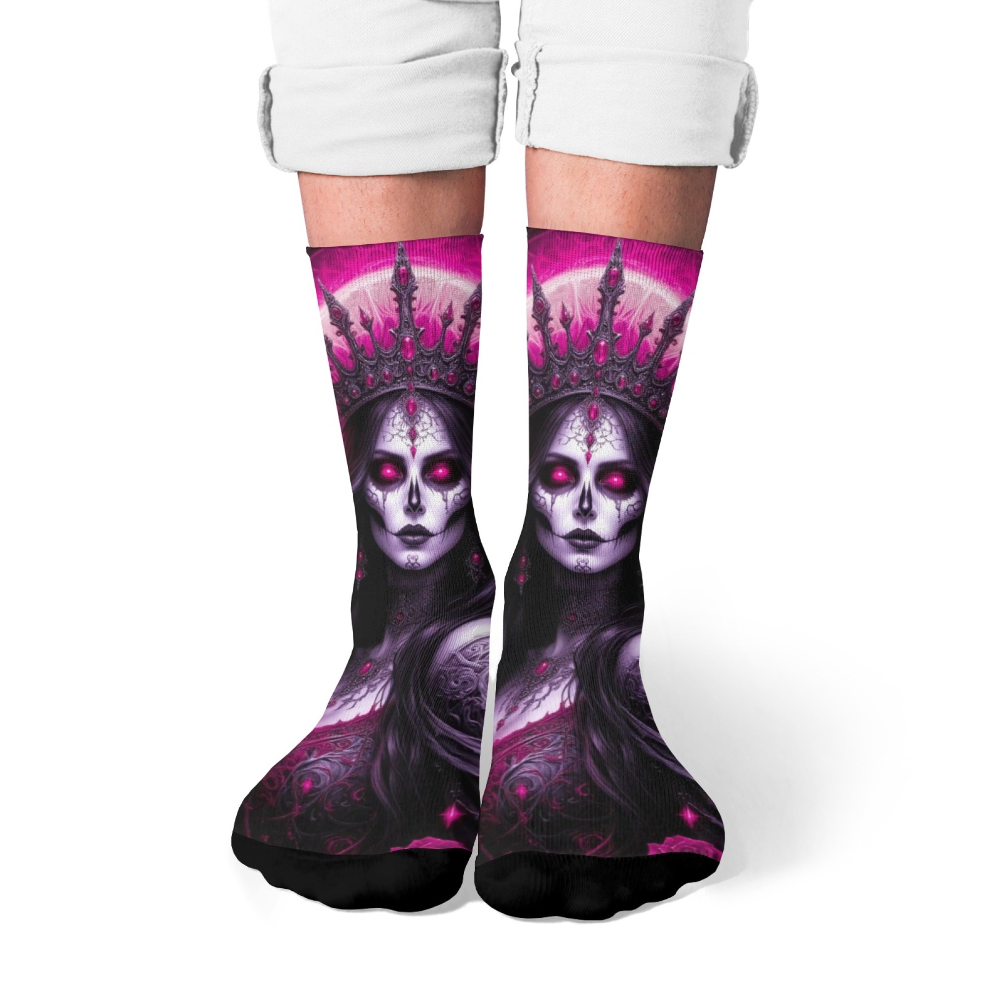 Death Queen Dark Gothic Art So - Queen Street Fashion review and price