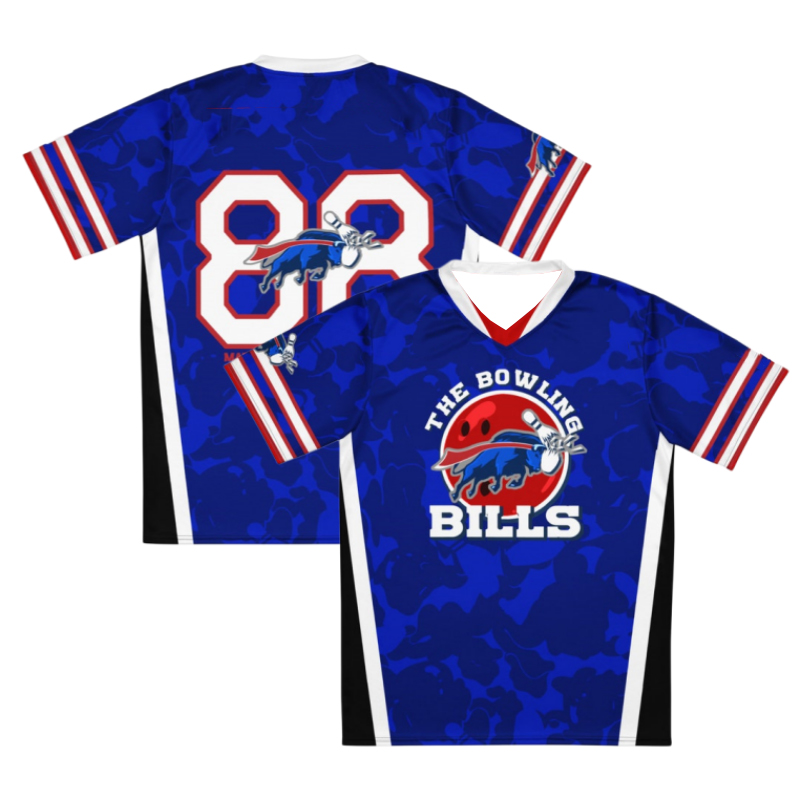Men Bowling Bills V Neck Bowli - Street Fashion Logo review and price