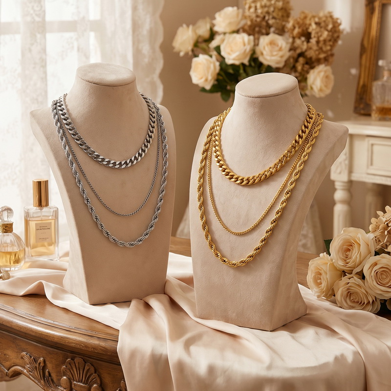 Stainless Steel Chain Cuban Li - Fashion Street Singapore review and price