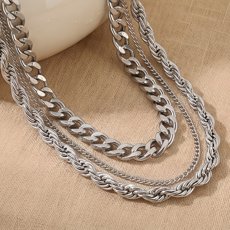 Stainless Steel Chain Cuban Li - Fashion Street Singapore review and price