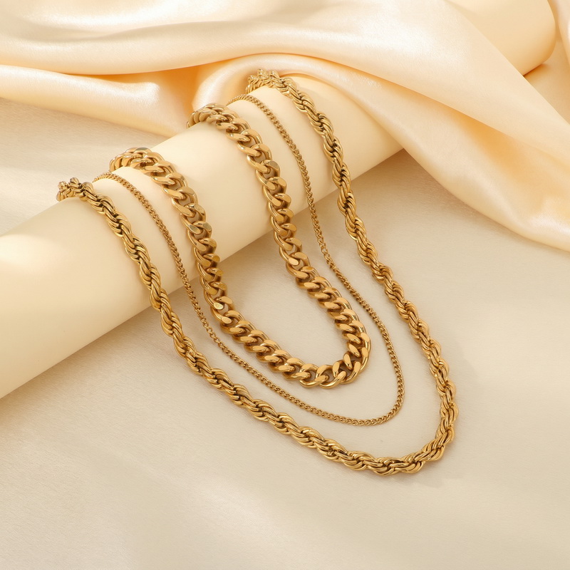 Stainless Steel Chain Cuban Li - Fashion Street Singapore review and price