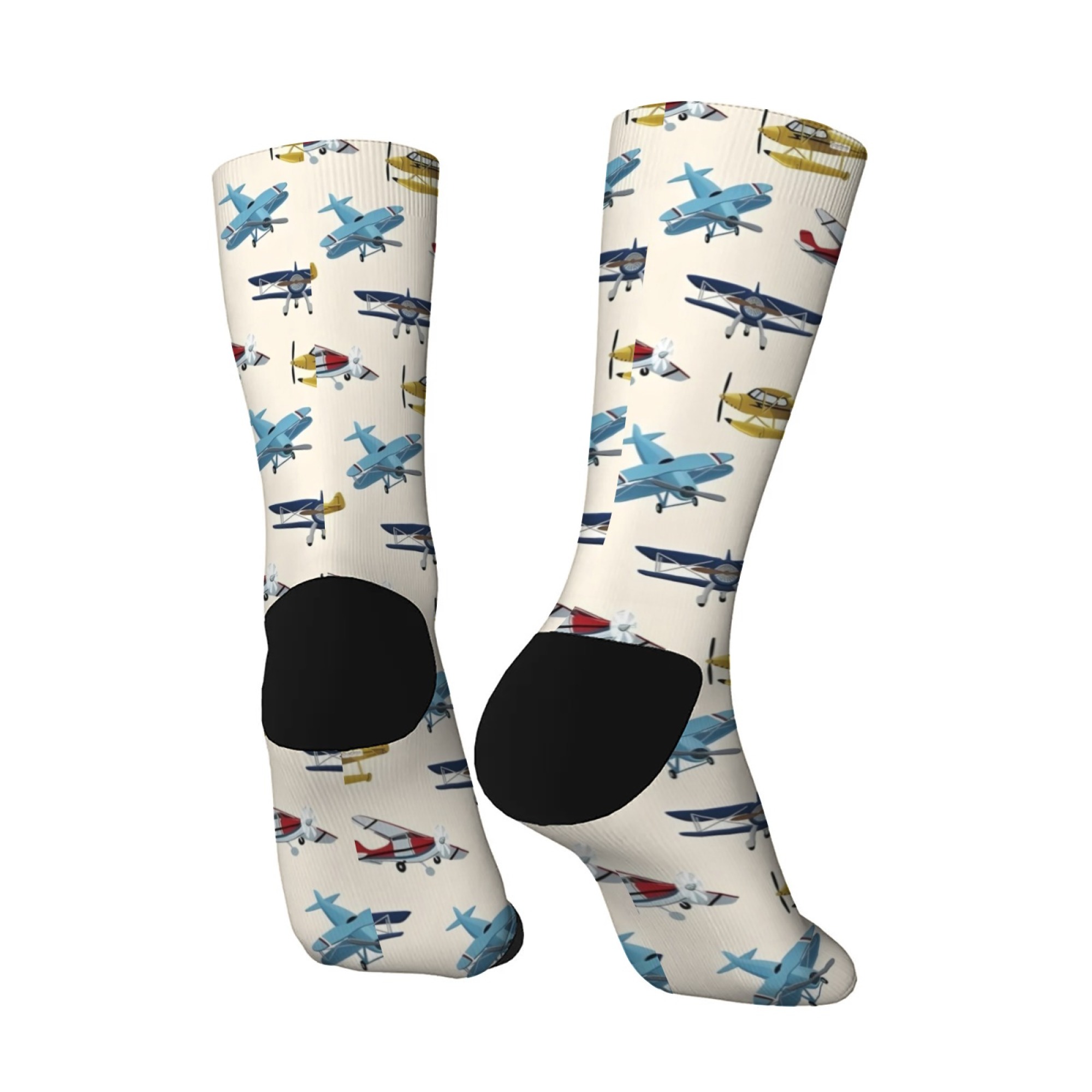 Nostalgic airplane men's socks - Street Fashion Style Youtube review and price