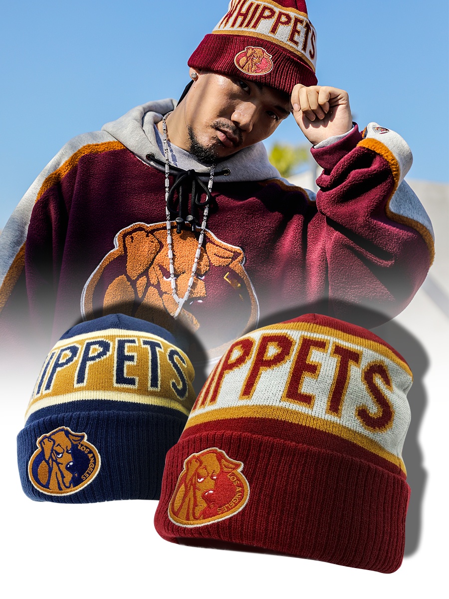 Retro Knitted Hat Cold Cap Str - Street Fashion Logo review and price