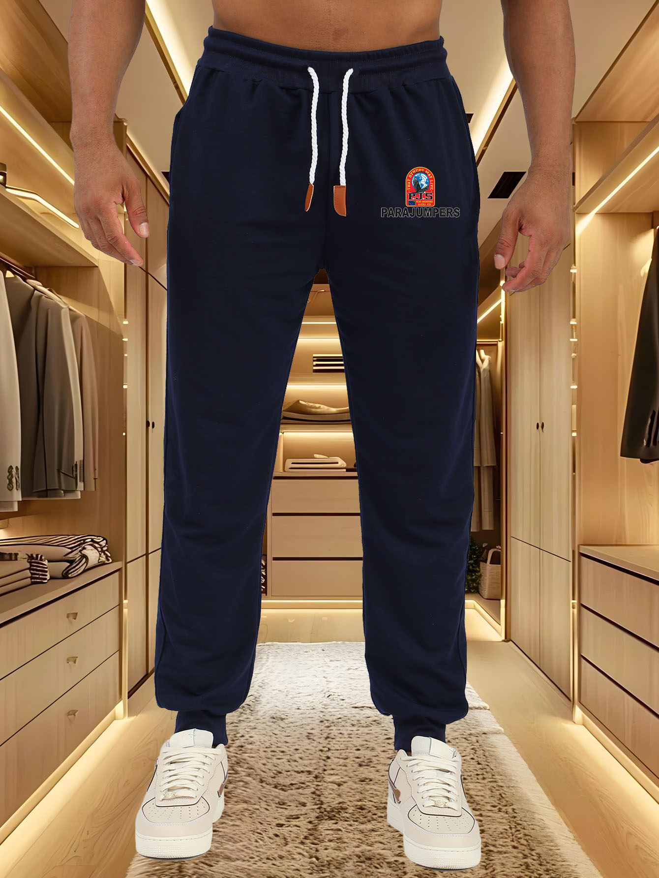 Men Jogger Pants Parajumpers C - Street Fashion Logo review and price