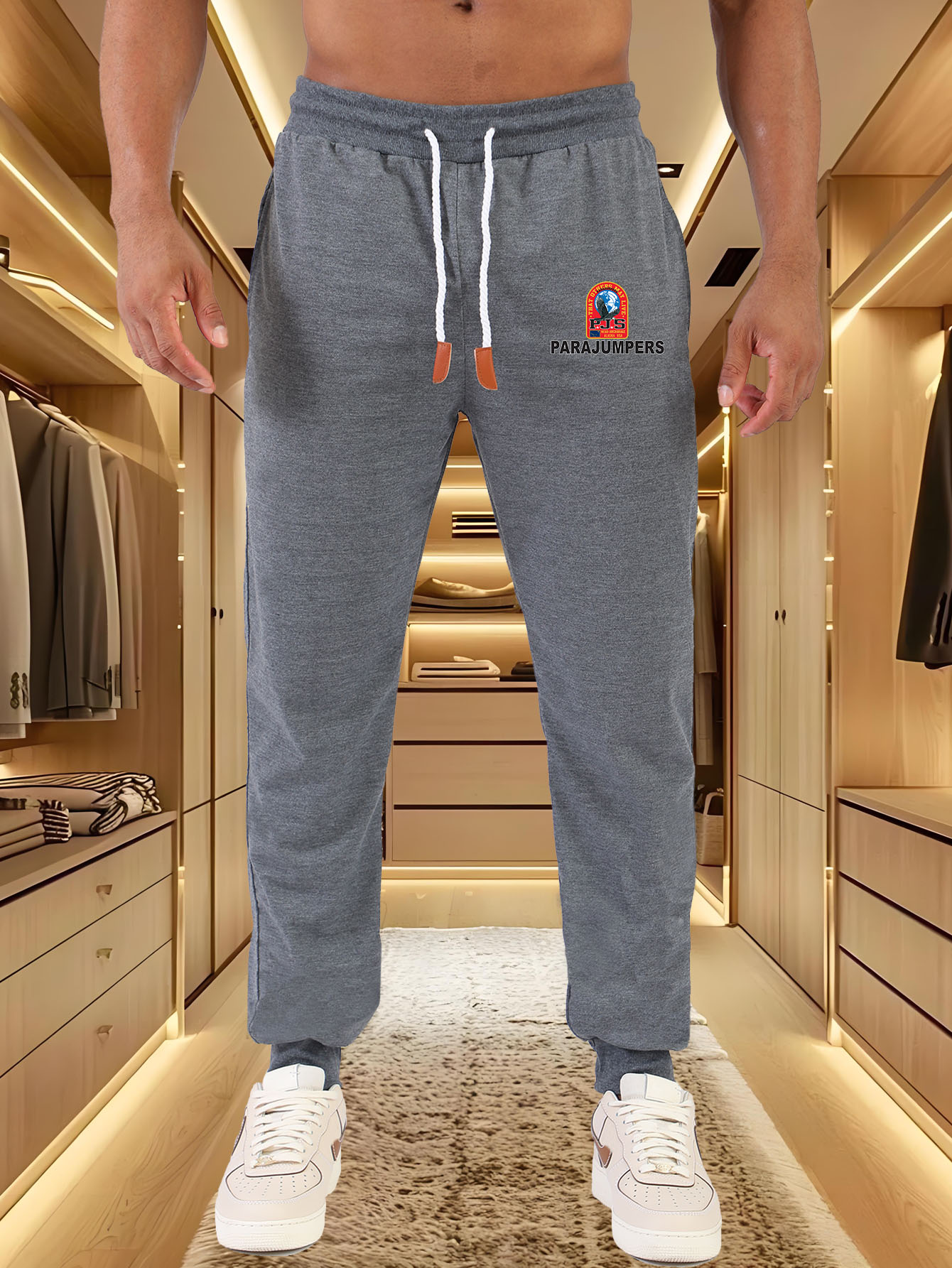 Men Jogger Pants Parajumpers C - Street Fashion Logo review and price