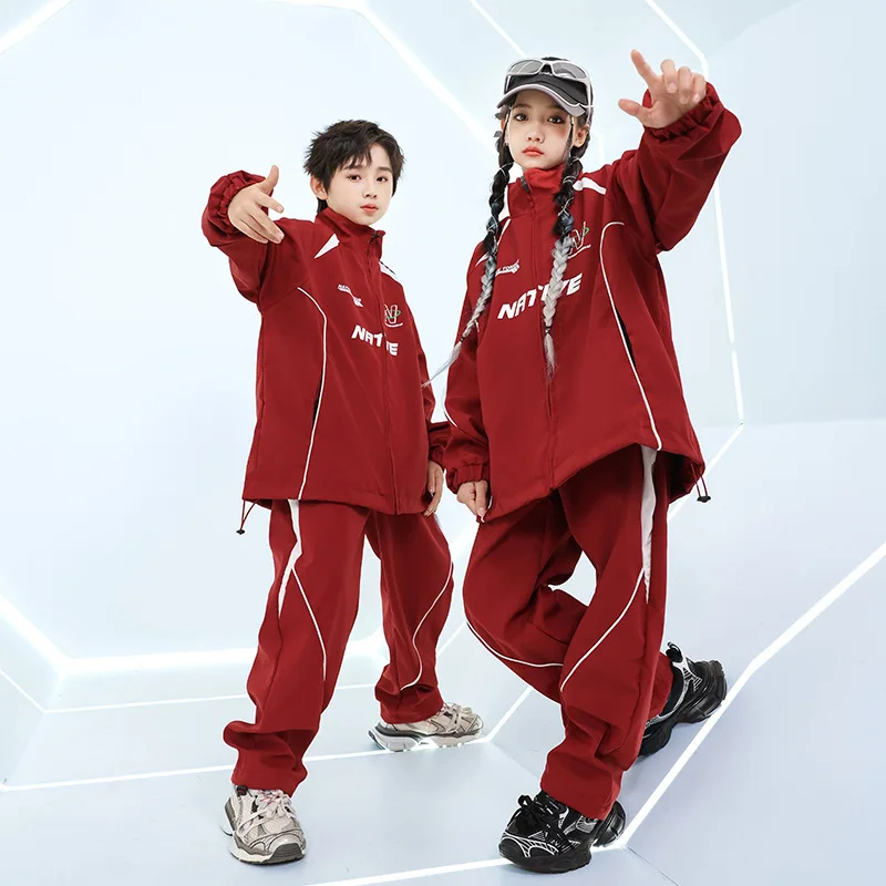 Boys Hip Hop Dance Costumes Fa - Street Fashion Outfit Girl review and price