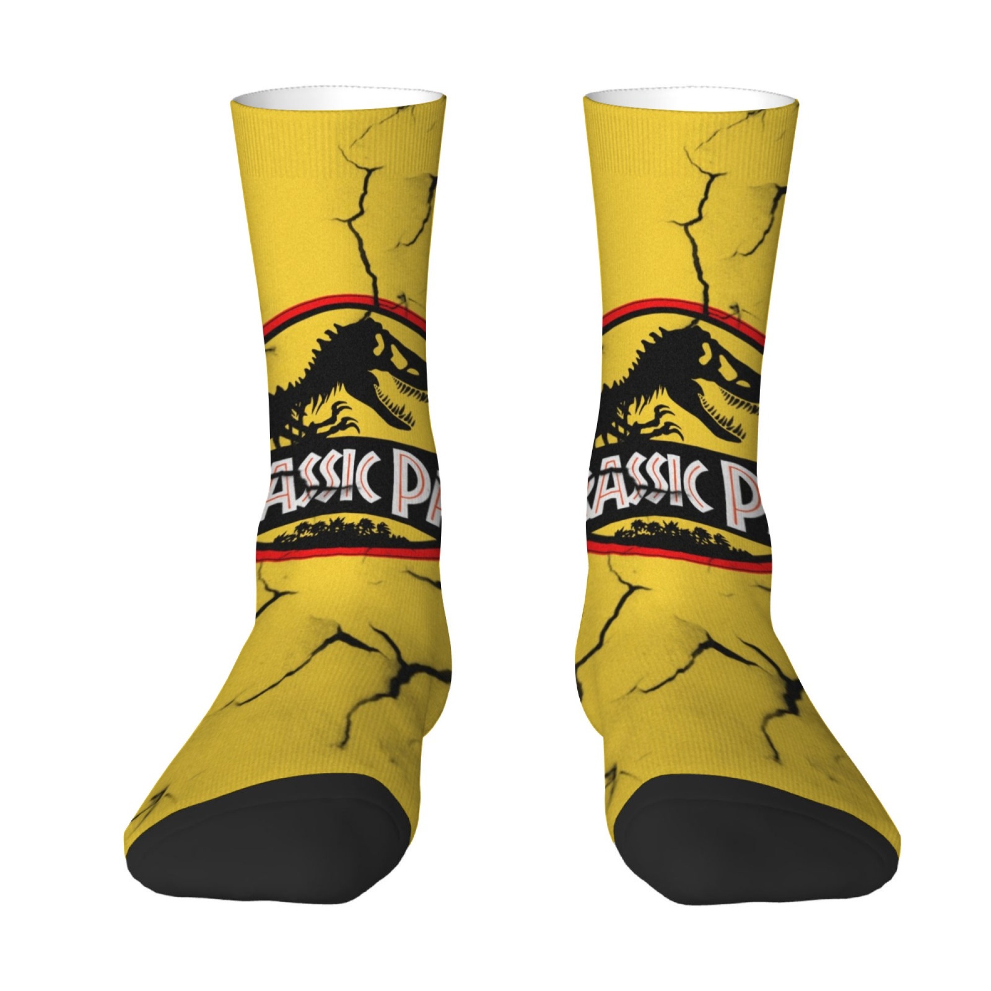 Jurassic Park Dinosaur Socks R - Street Fashion Style Youtube review and price