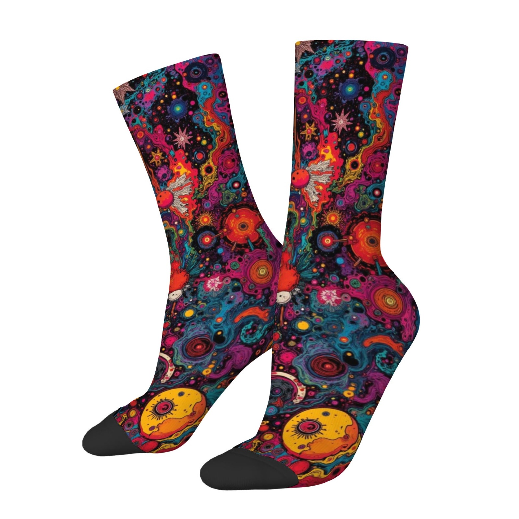 Psychedelic Cosmic Planet Abst - Street Fashion Style Youtube review and price