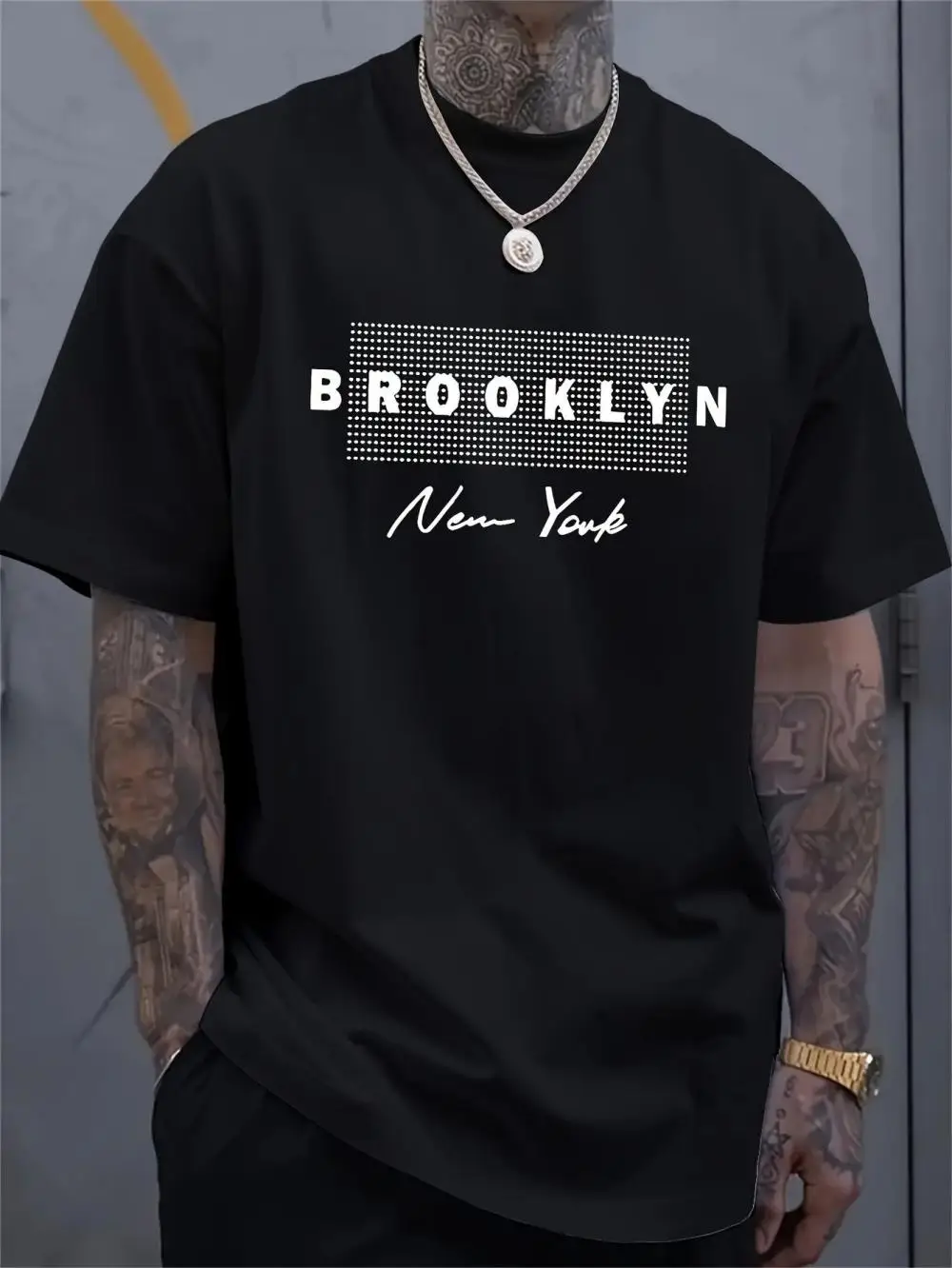 Men's New York Letter Printed  - Street Fashion New York review and price