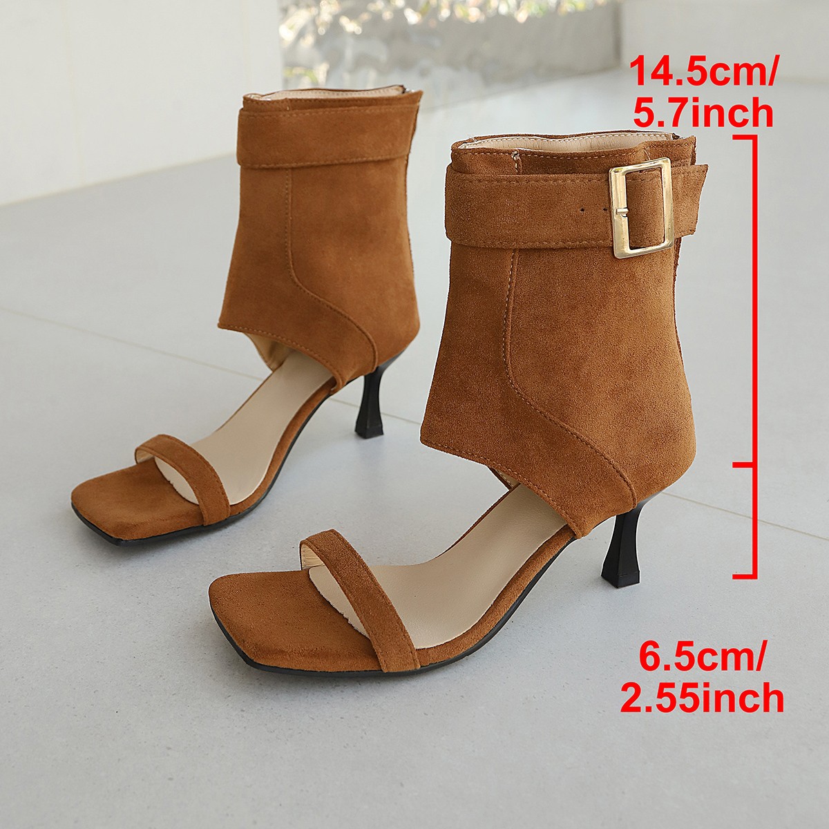Open-toe High-heeled Sandals 2 - Street Fashion Hot review and price