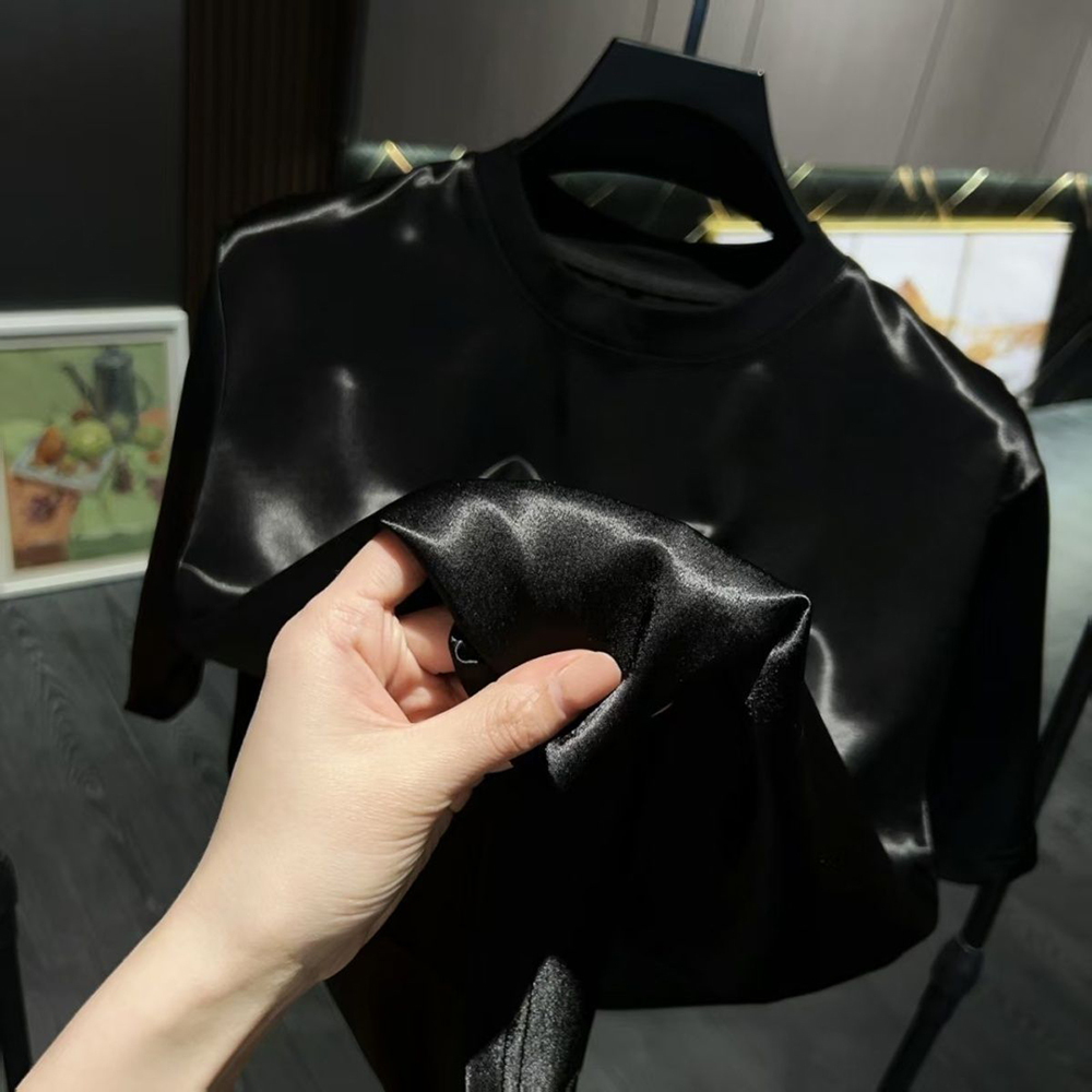 Mens Acetate Fiber Satin Gloss - Street Fashion Tshirt review and price