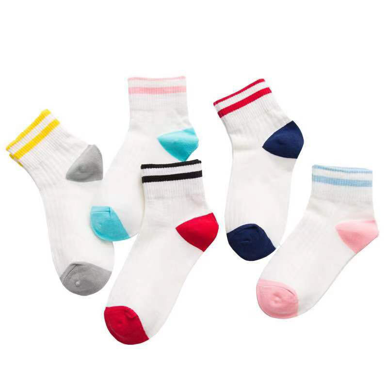 3Pairs Korean Cute Striped Cot - Street Fashion Style Youtube review and price