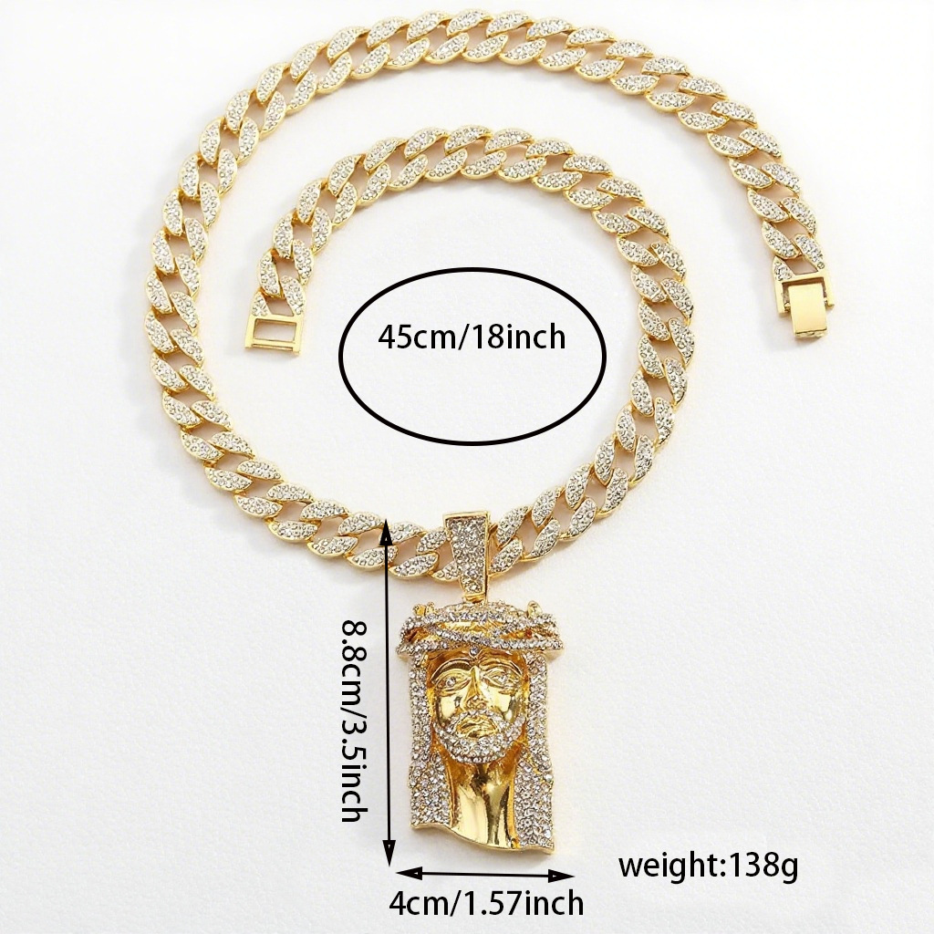 Men Women Hip Hop Pendant Neck - Fashion Street Singapore review and price