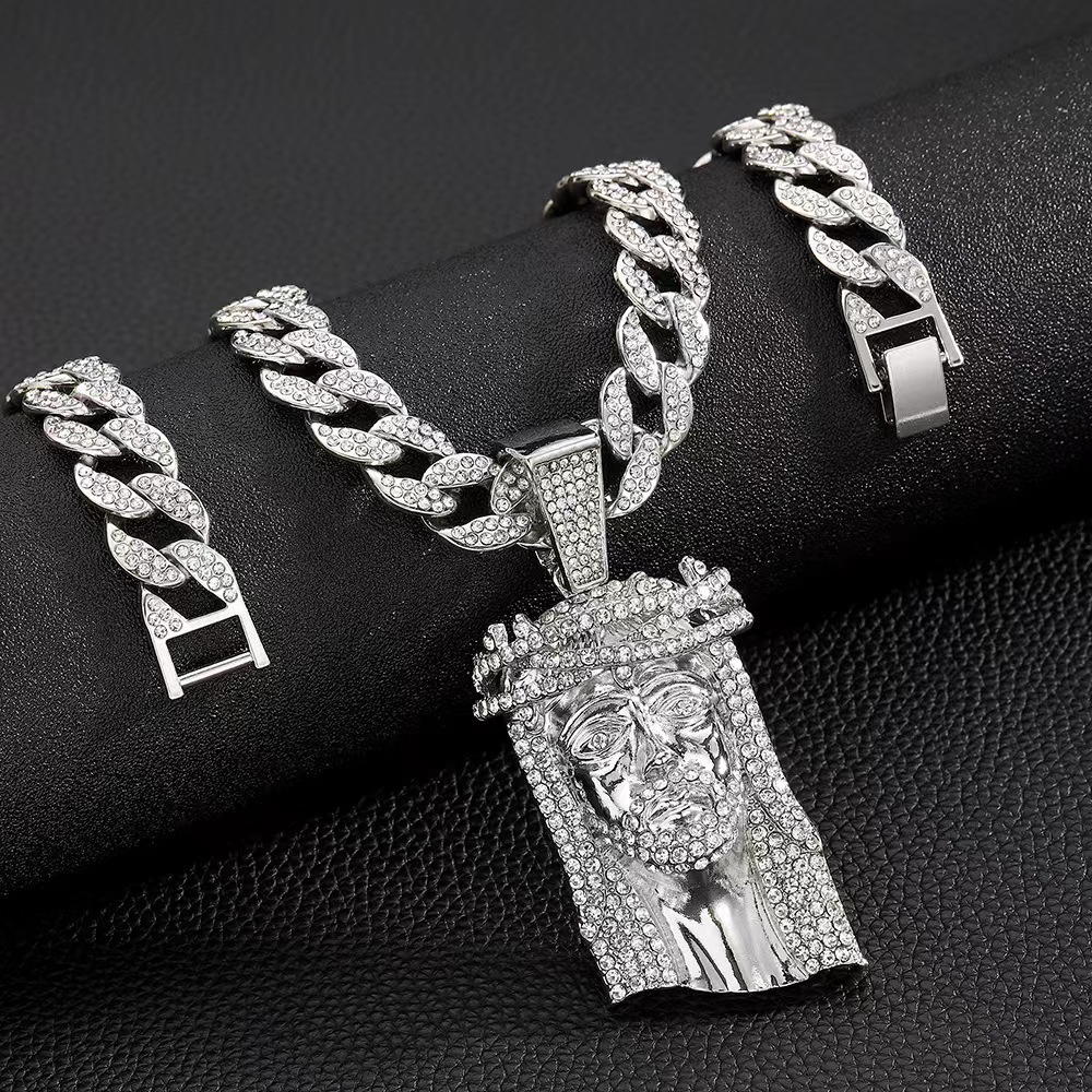 Men Women Hip Hop Pendant Neck - Fashion Street Singapore review and price