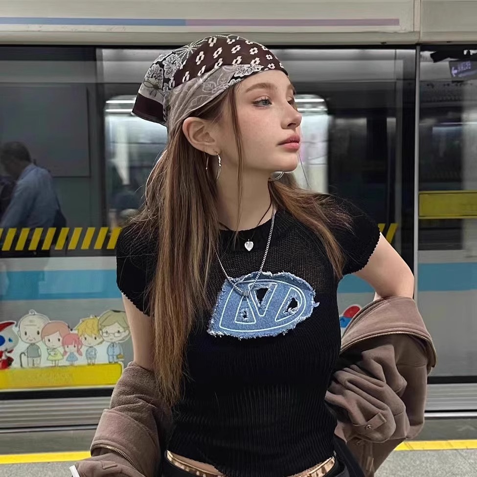 Retro American Style Headscarf - Street Fashion Girl review and price