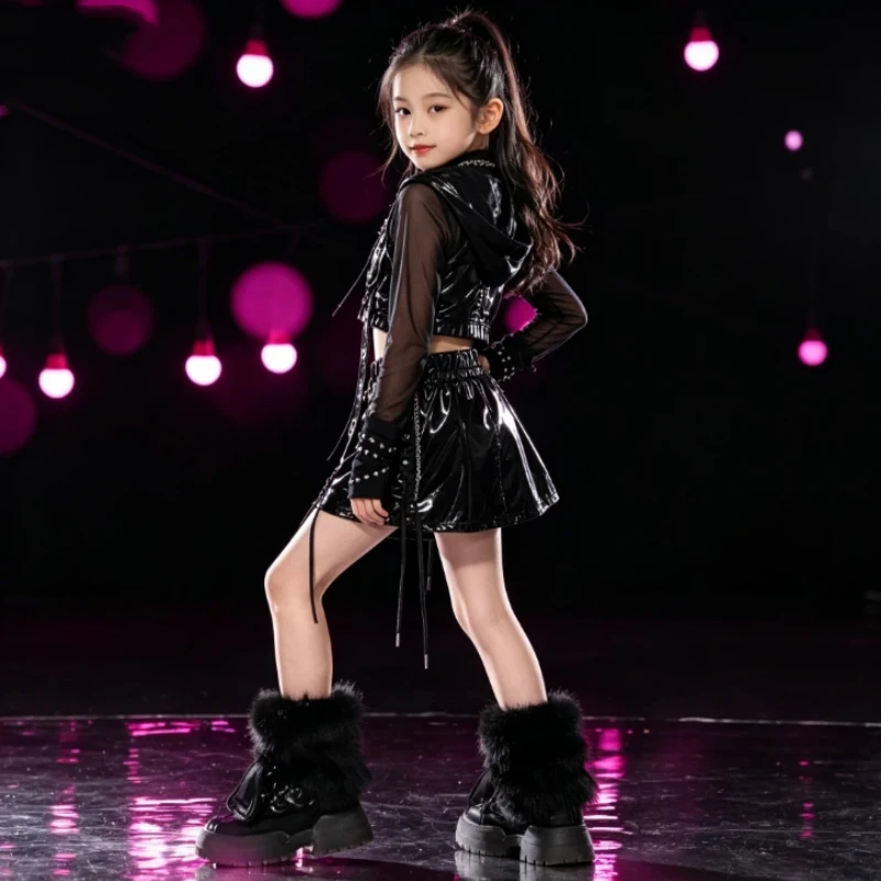Girls Sequin Jazz Dance Costum - Street Fashion Outfit Girl review and price