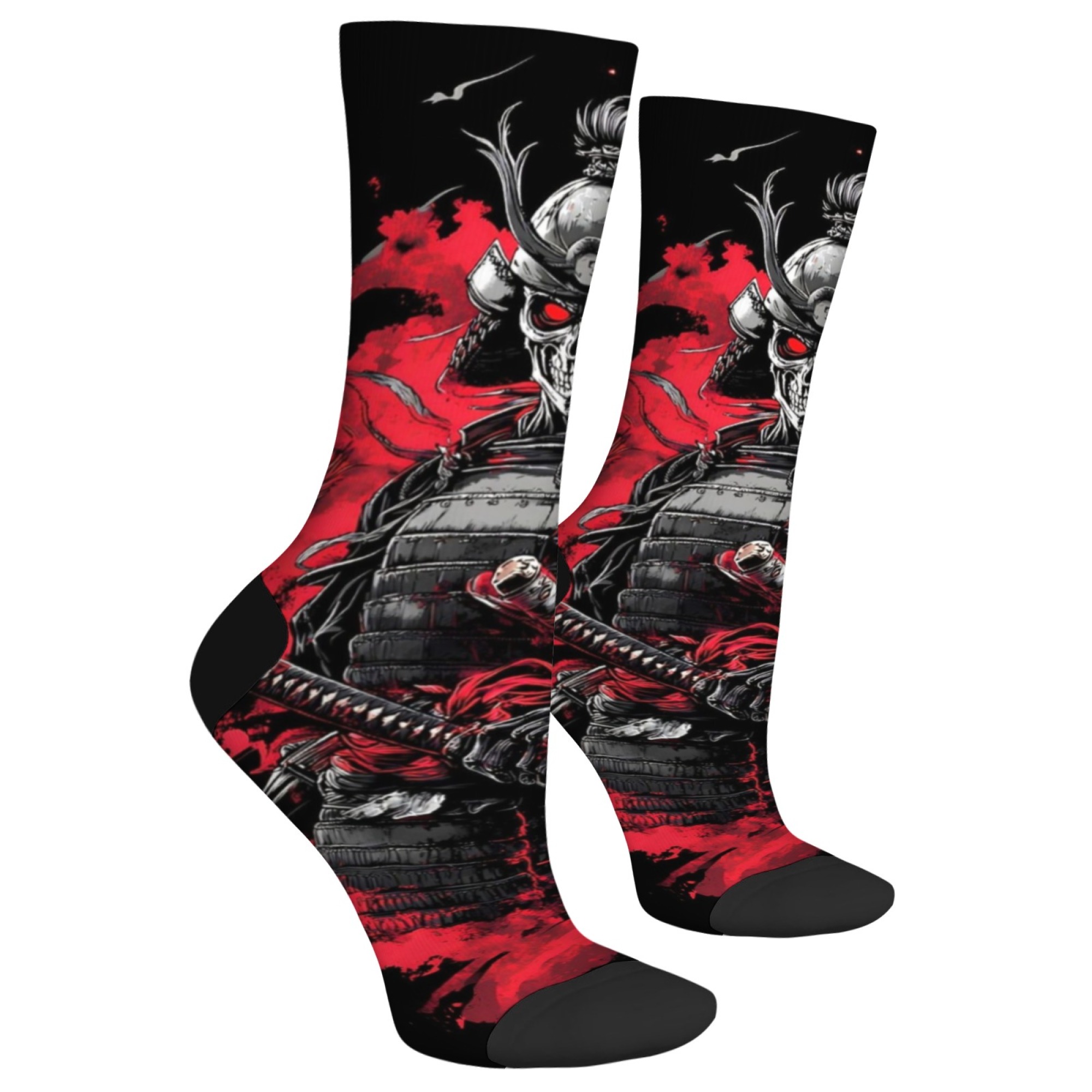 Skull Devil Warrior Men's Sock - Street Fashion Style Youtube review and price