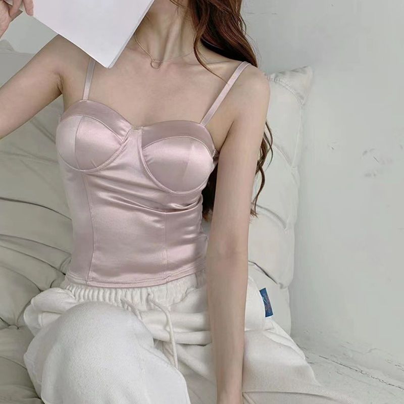 Camisole Women Summer Y2k Swee - Street Fashion Korean Girl review and price