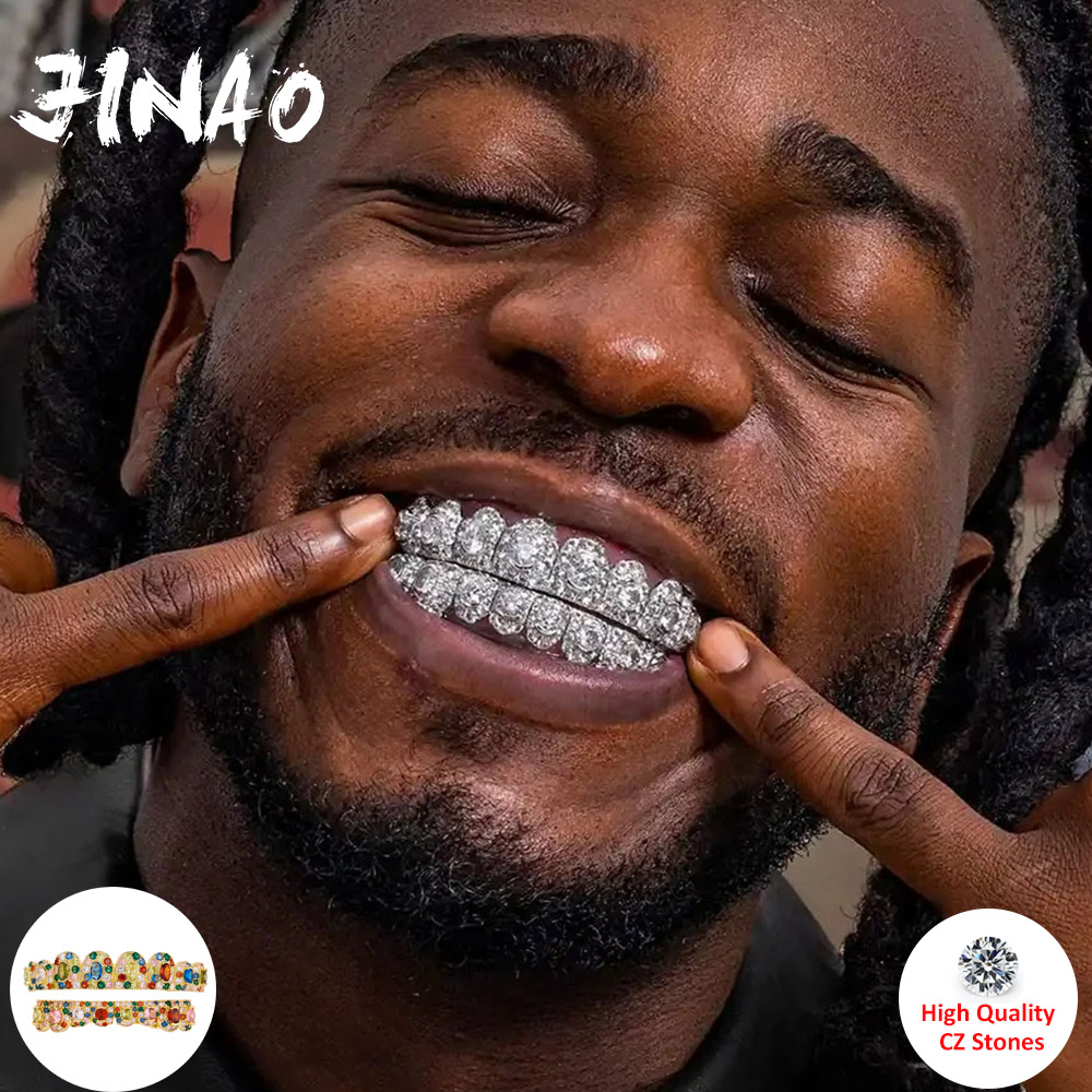 JINAO Hip Hop Full Iced Out 8  - Street Fashion Jewelry review and price