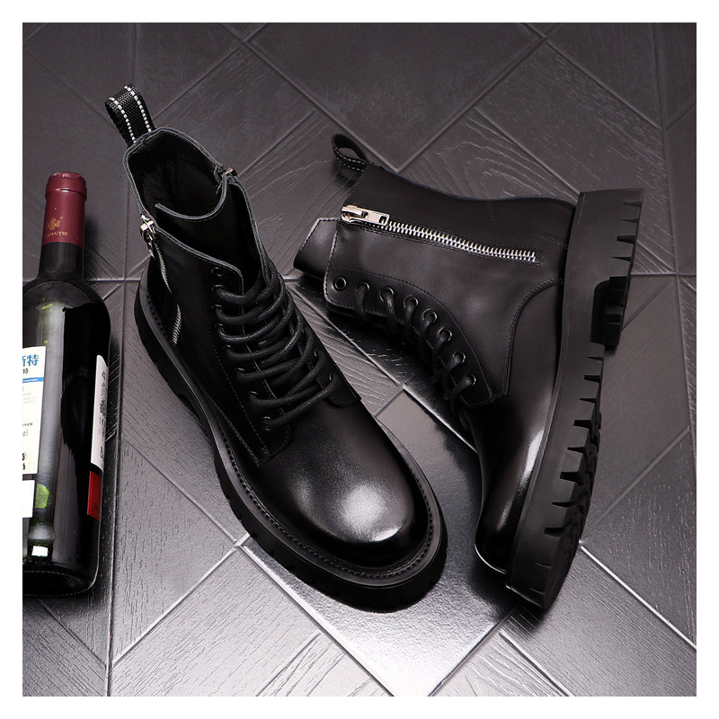 Men Luxury Fashion Genuine Lea - Street Fashion Designer review and price