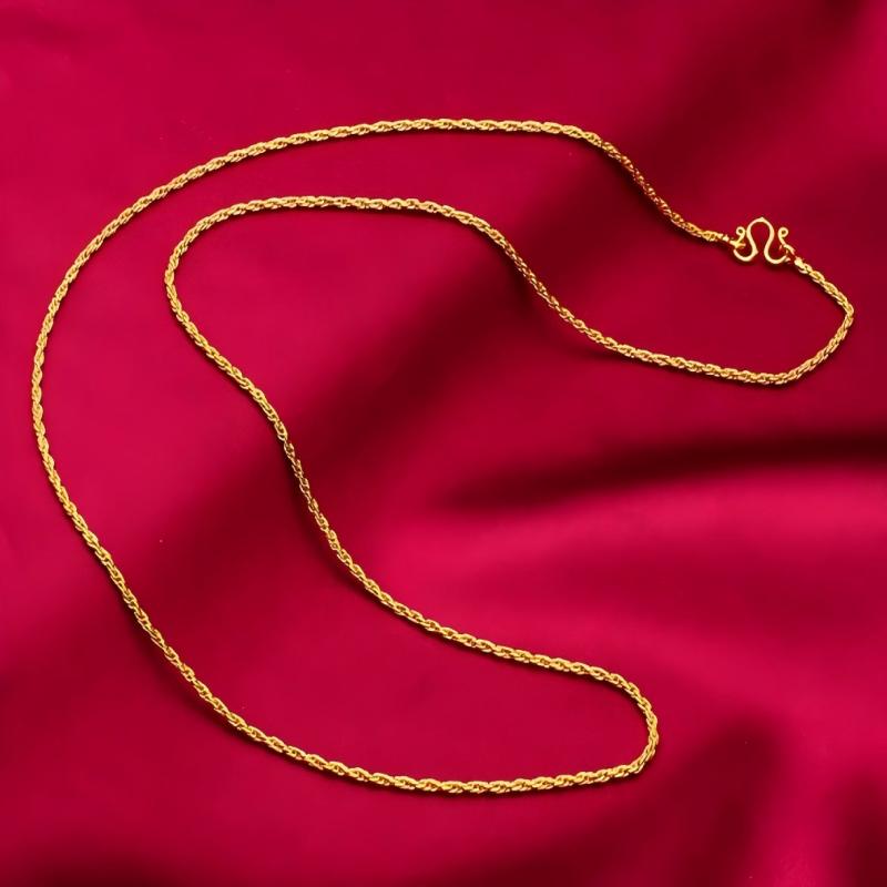 Hip Hop 2mm Twisted Rope 24K G - Fashion Street Singapore review and price