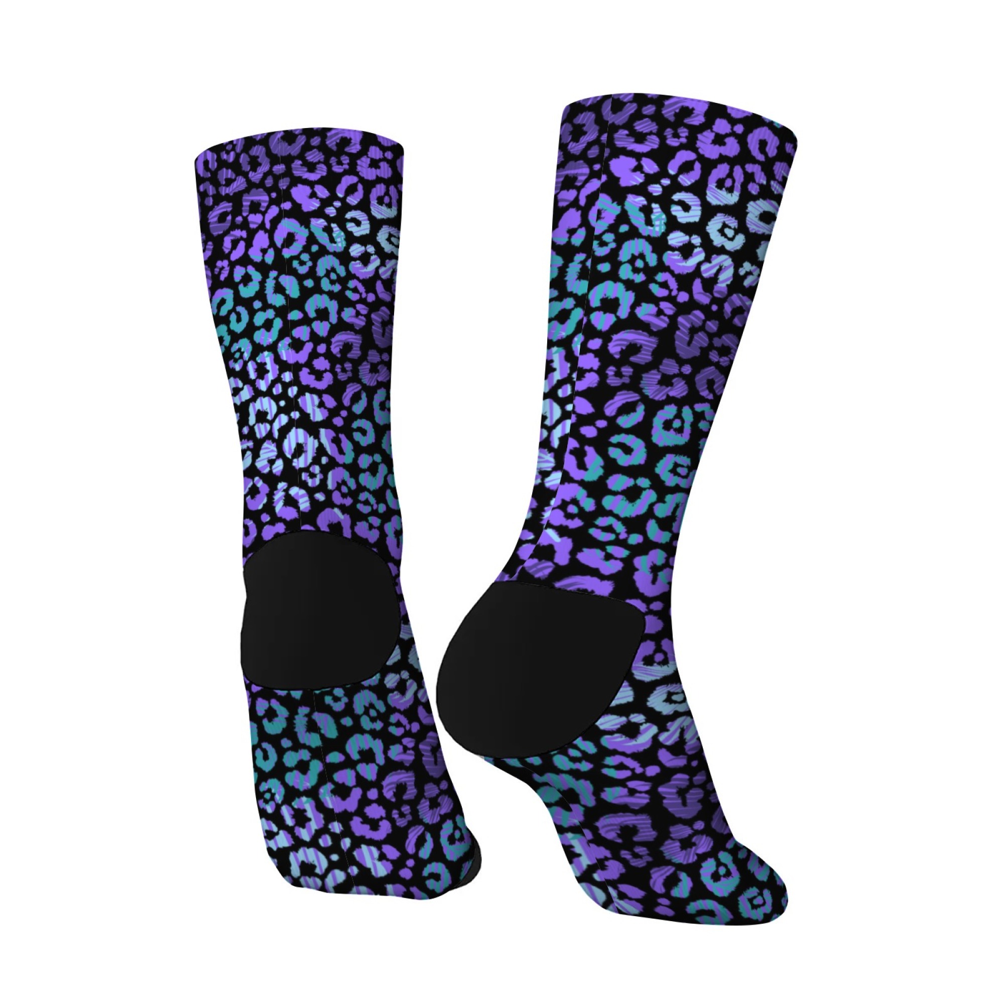 Neon Leopard Print Socks Y2K S - Street Fashion Style Youtube review and price