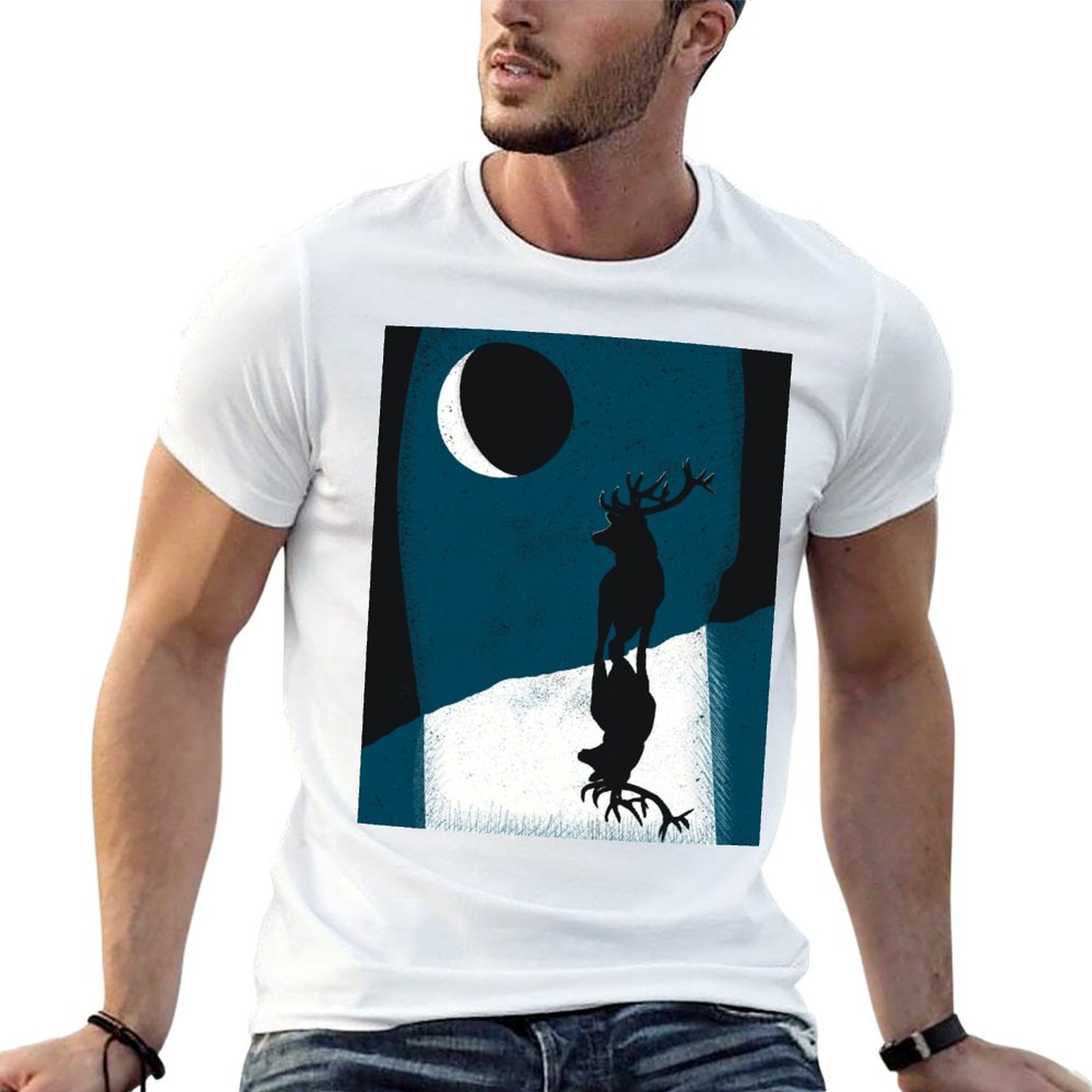 Moonlight pose T-Shirt Street  - Street Fashion Pose review and price