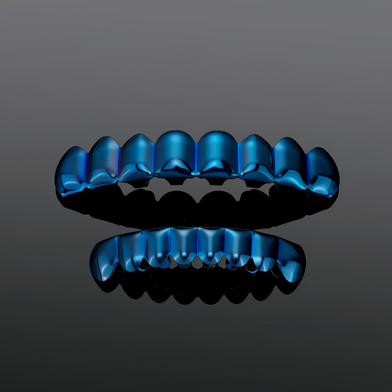 Drak Blue Color Hip Hop Grillz - Street Fashion Jewelry review and price