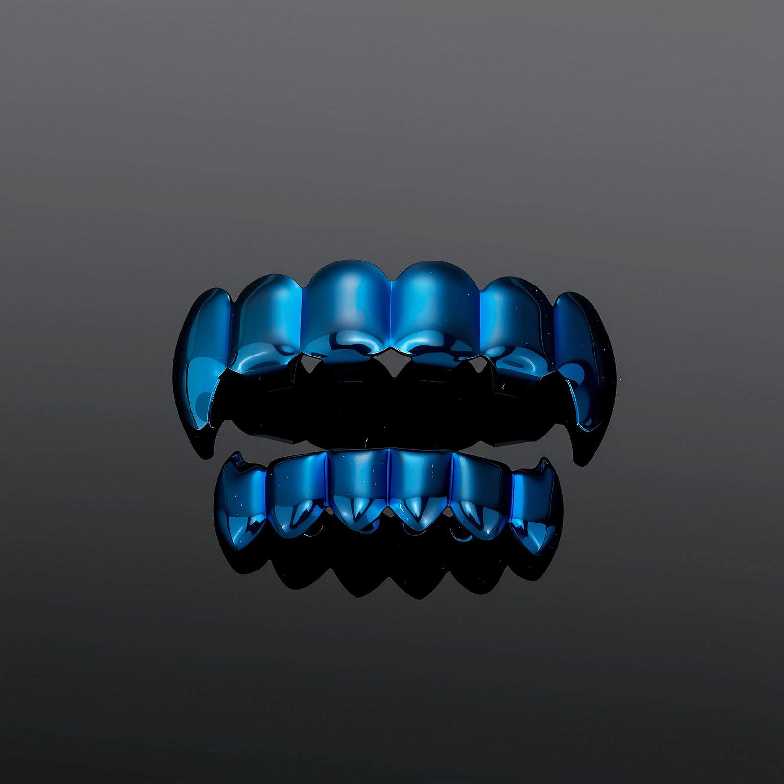 Drak Blue Color Hip Hop Grillz - Street Fashion Jewelry review and price