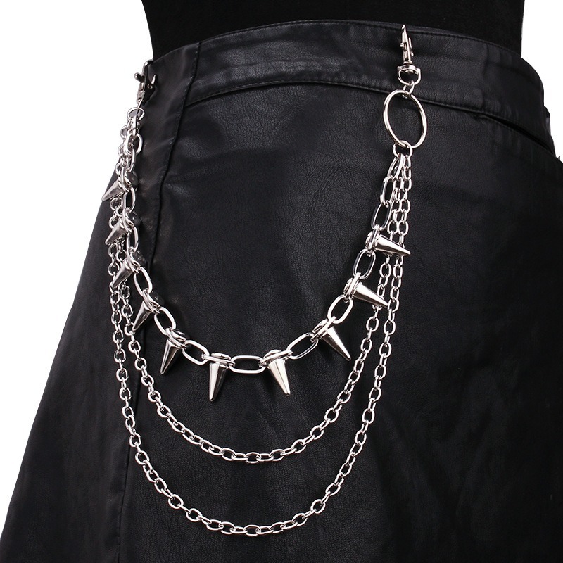 Hip Hop Punk Rock Metal Pants  - Street Fashion Jewelry review and price