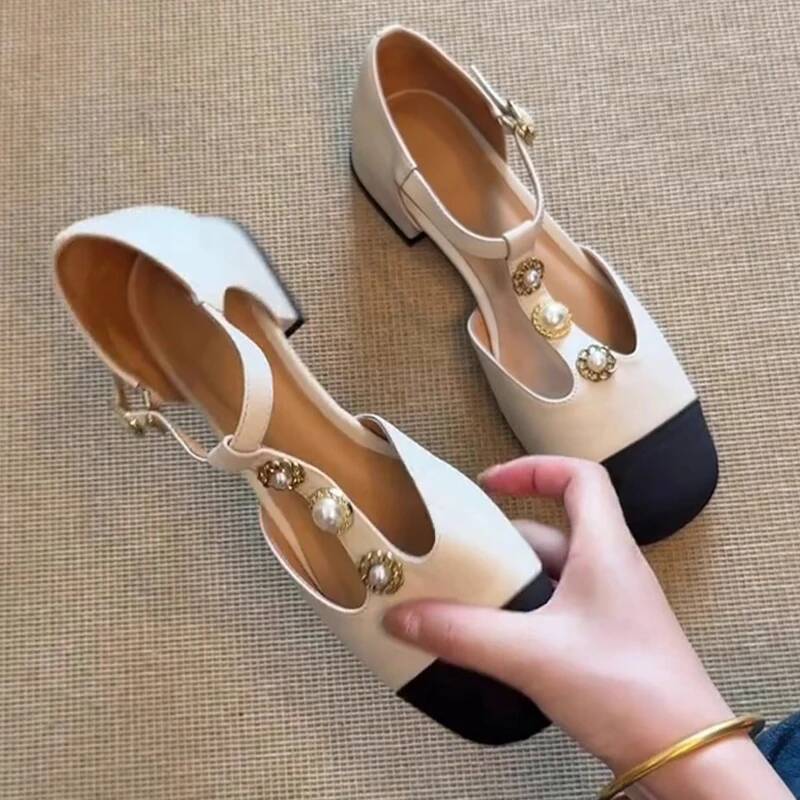 Women Square Toe Heeled Sandal - Street Fashion Designer review and price