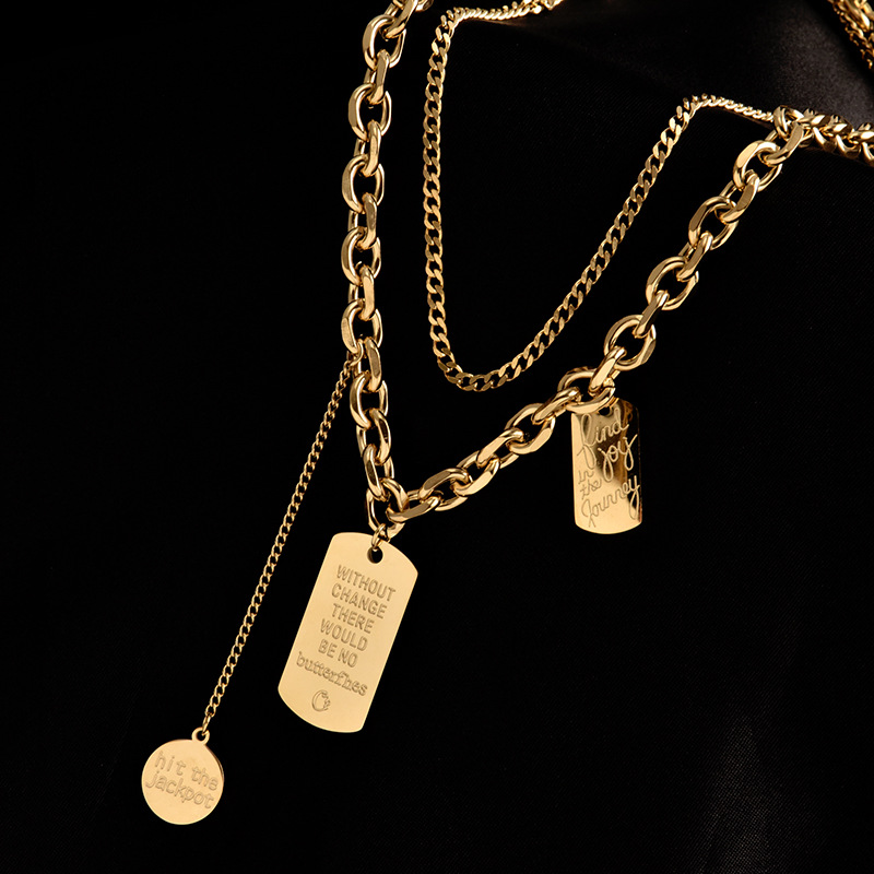 New Trend Titanium Steel Choke - Fashion Street Singapore review and price