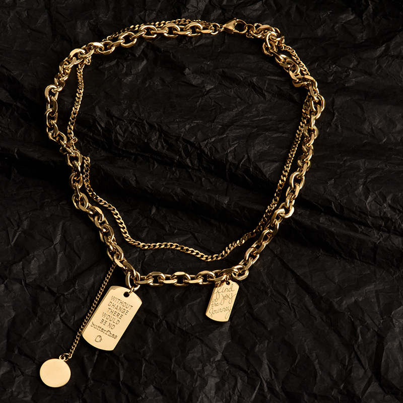 New Trend Titanium Steel Choke - Fashion Street Singapore review and price