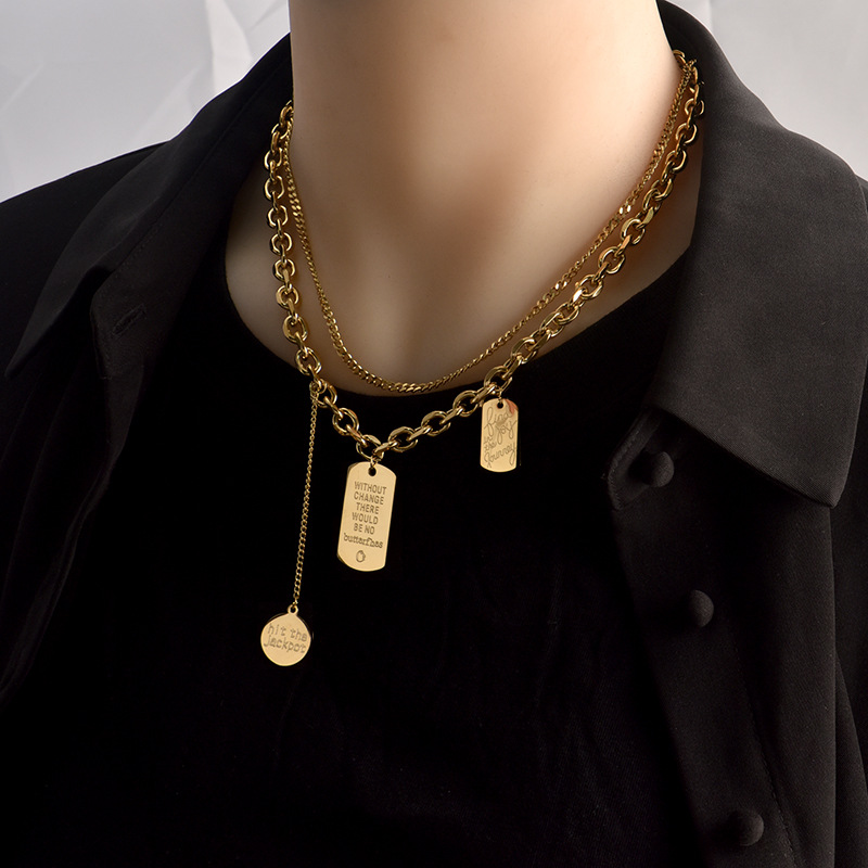 New Trend Titanium Steel Choke - Fashion Street Singapore review and price