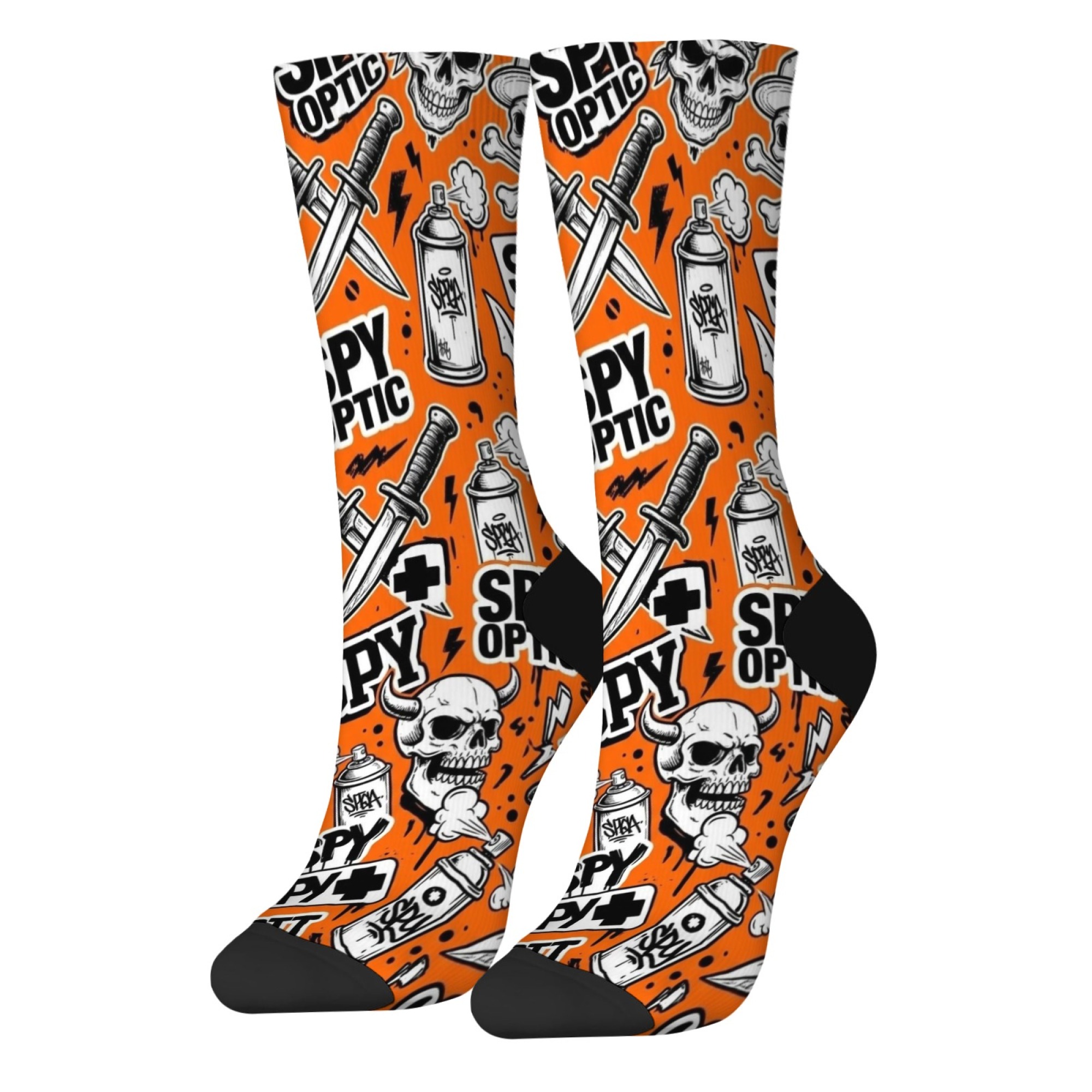 Orange Cartoon Harajuku Style  - Street Fashion Style Youtube review and price