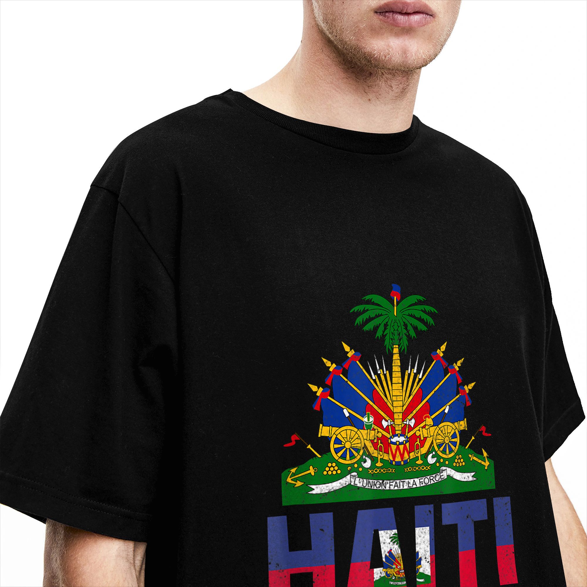 Haitian Flag Day ARt Design T- - Street Fashion Style Male review and price