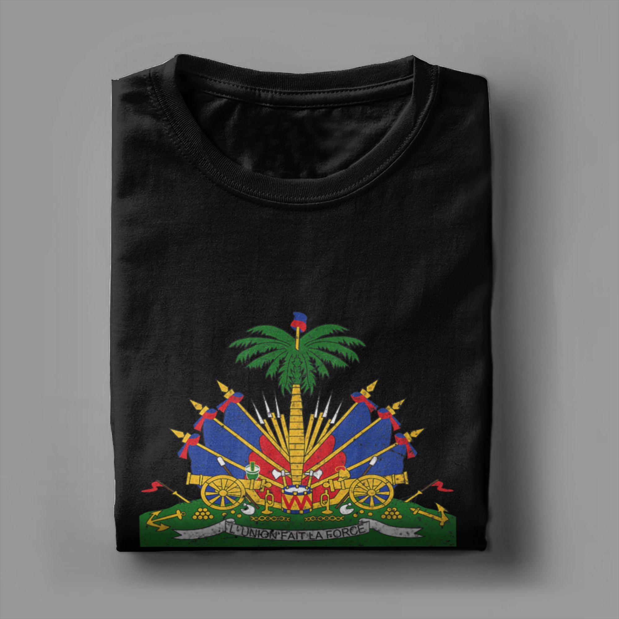Haitian Flag Day ARt Design T- - Street Fashion Style Male review and price