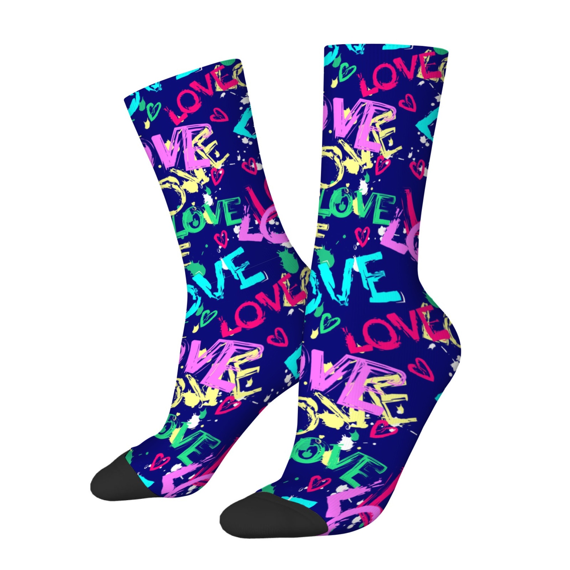 LOVE Colorful Graffiti Happy M - Street Fashion Style Youtube review and price